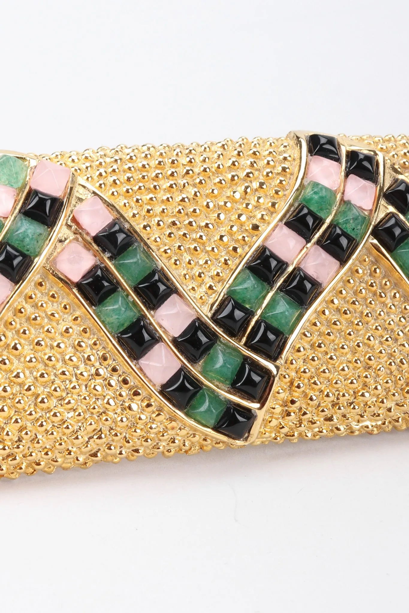 Snake Mosaic Buckle Belt