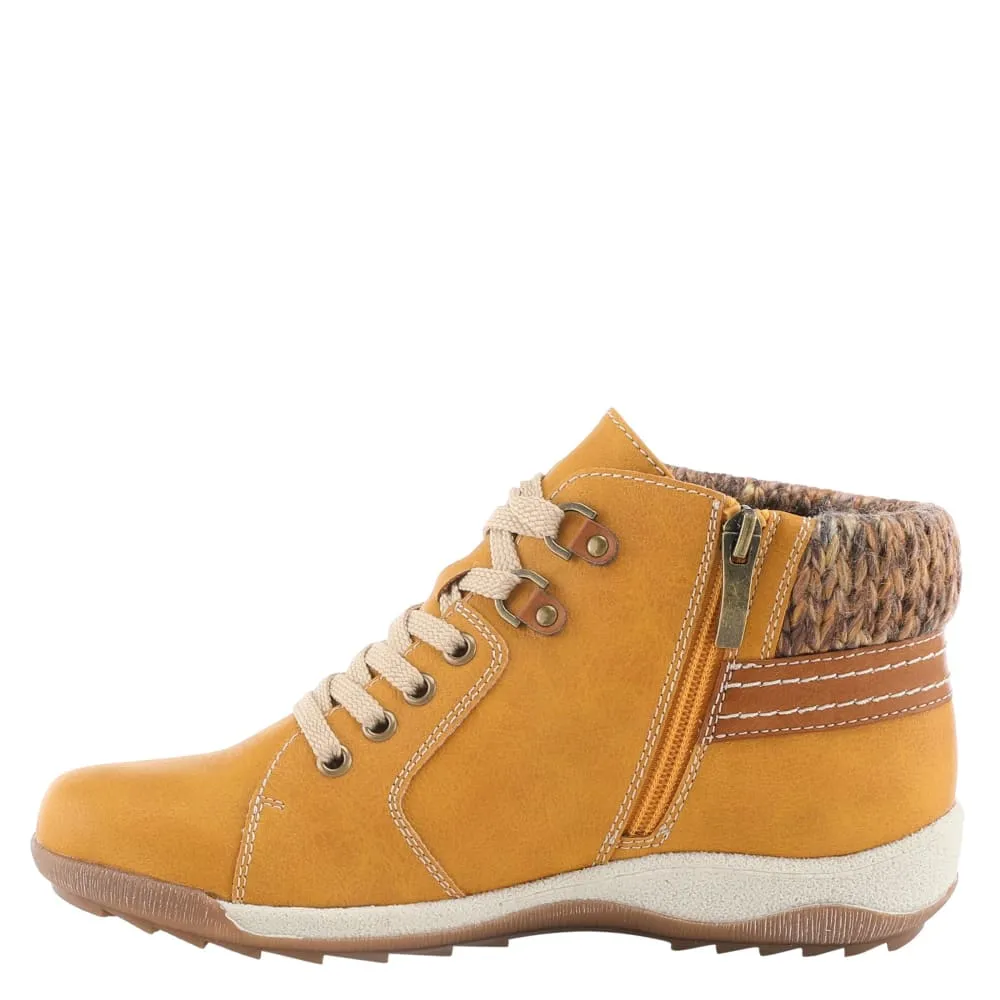 Spring Step Shoes Relife Clifton Women's Sherpa Fur Leather Boots