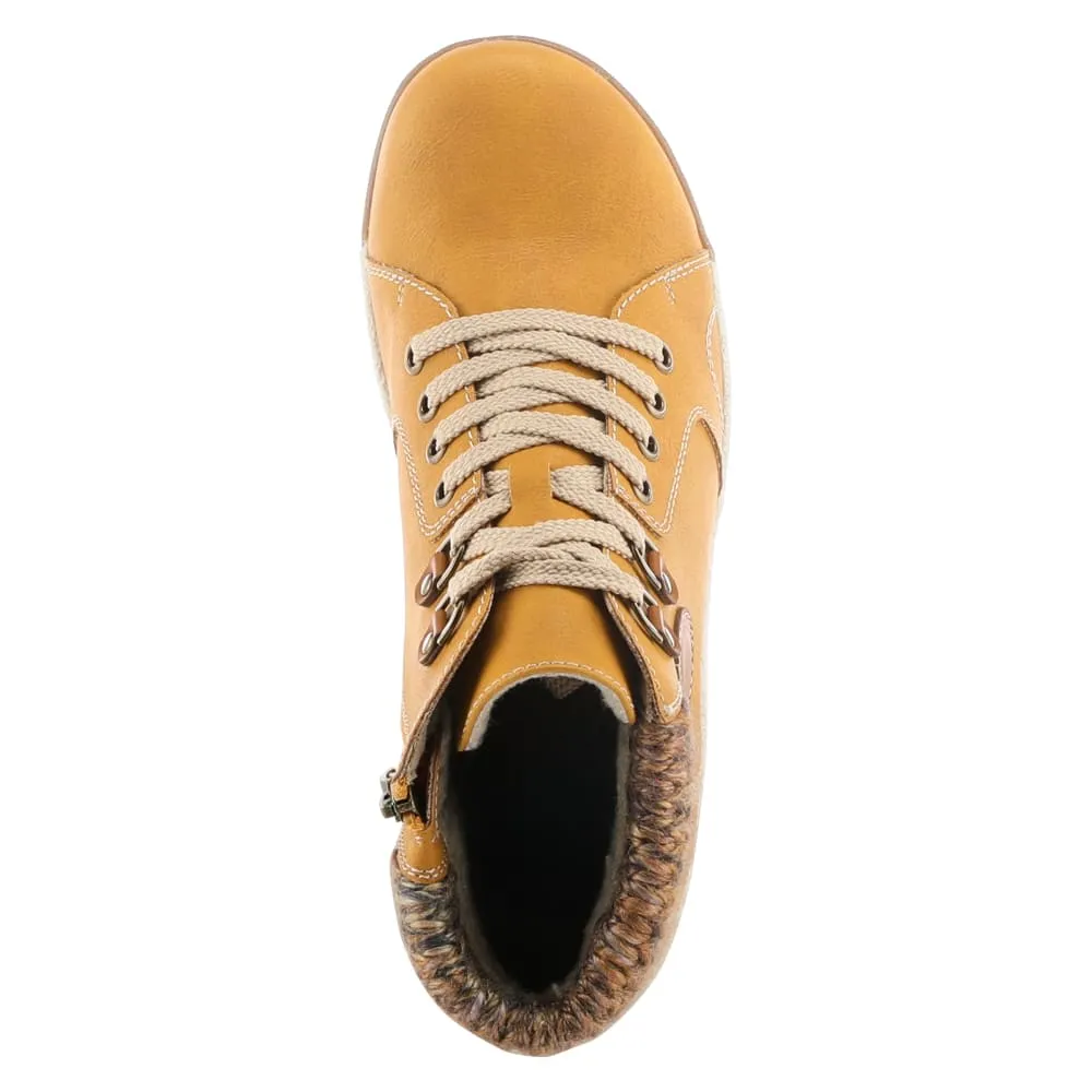 Spring Step Shoes Relife Clifton Women's Sherpa Fur Leather Boots