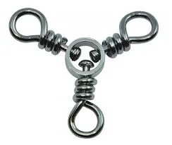 Spro Three-Way Swivel, Black