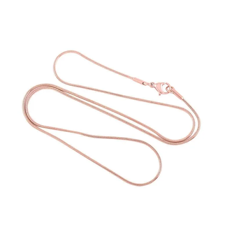 Stainless Steel Snake Chain Necklace