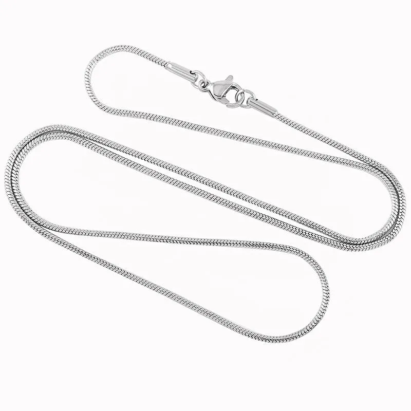Stainless Steel Snake Chain Necklace
