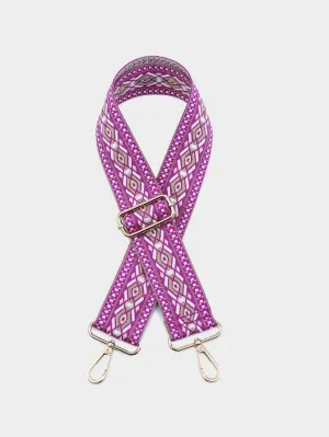 Stpdia Diamond Guitar Strap-Hot Pink