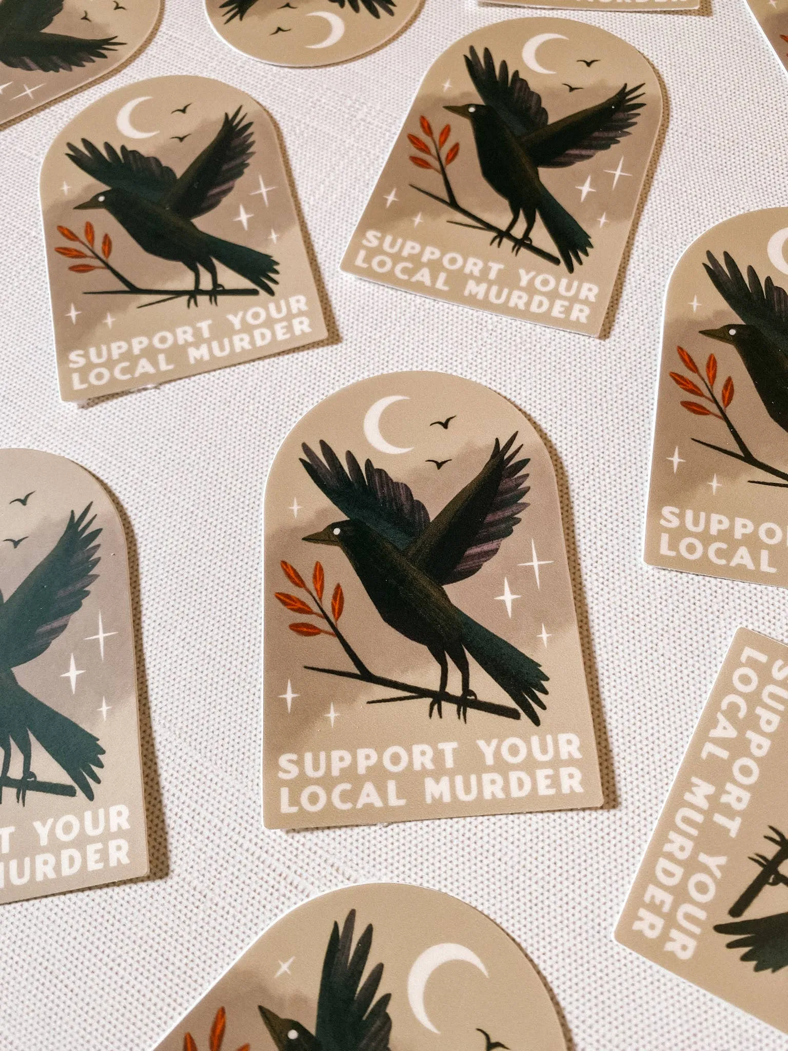 Support Local Murders 3" Vinyl Sticker
