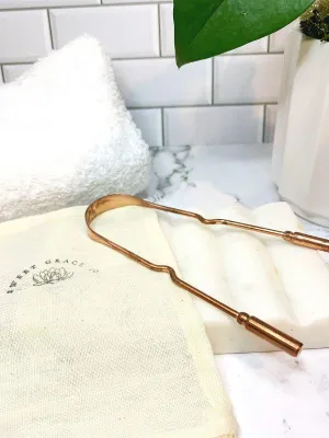 Sweet Grace Co Copper Tongue Scraper