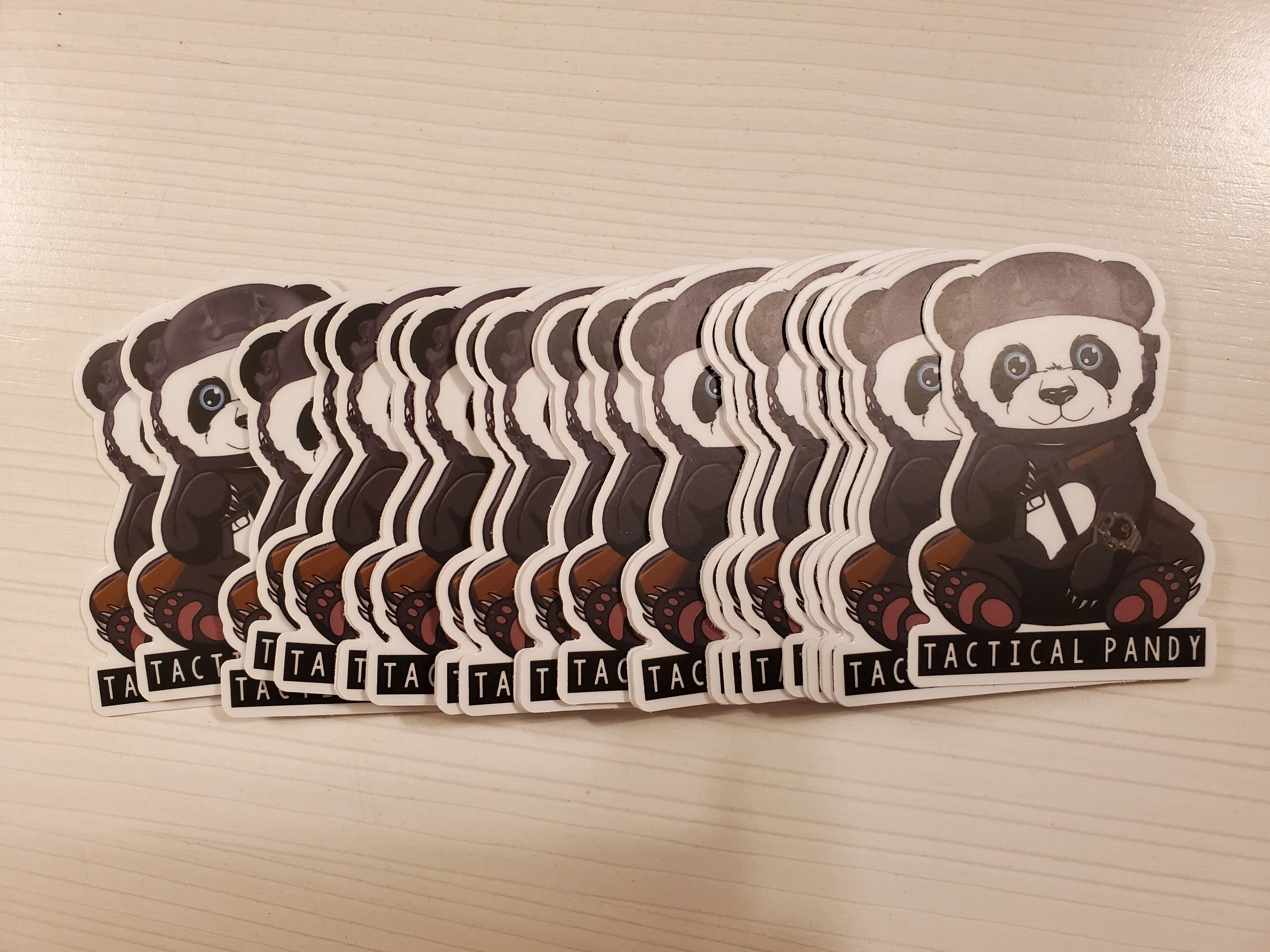 Tactical Pandy Stickers