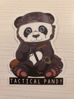 Tactical Pandy Stickers