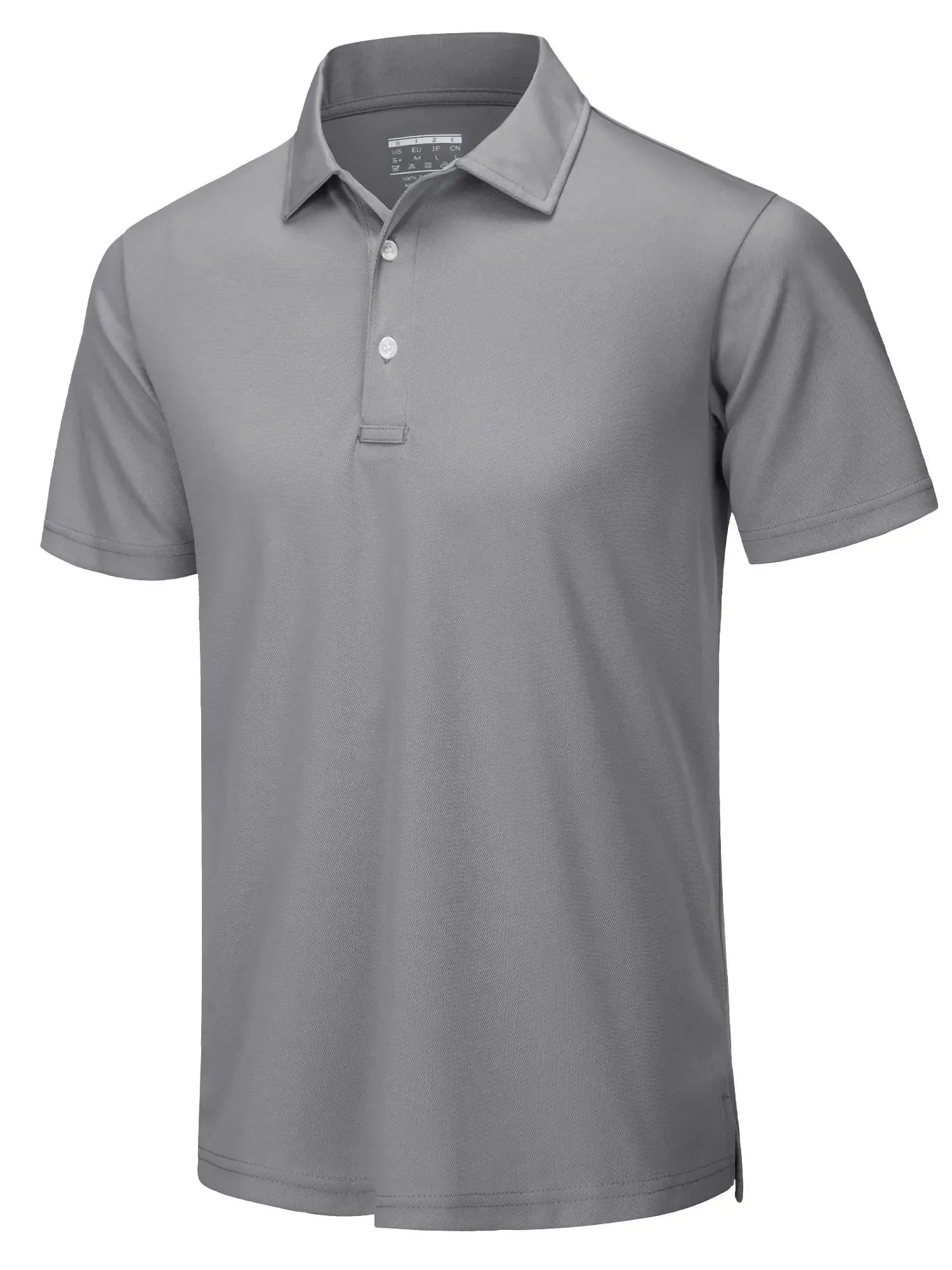 TACVASEN Summer Quick Dry Short Sleeve Polo Shirt