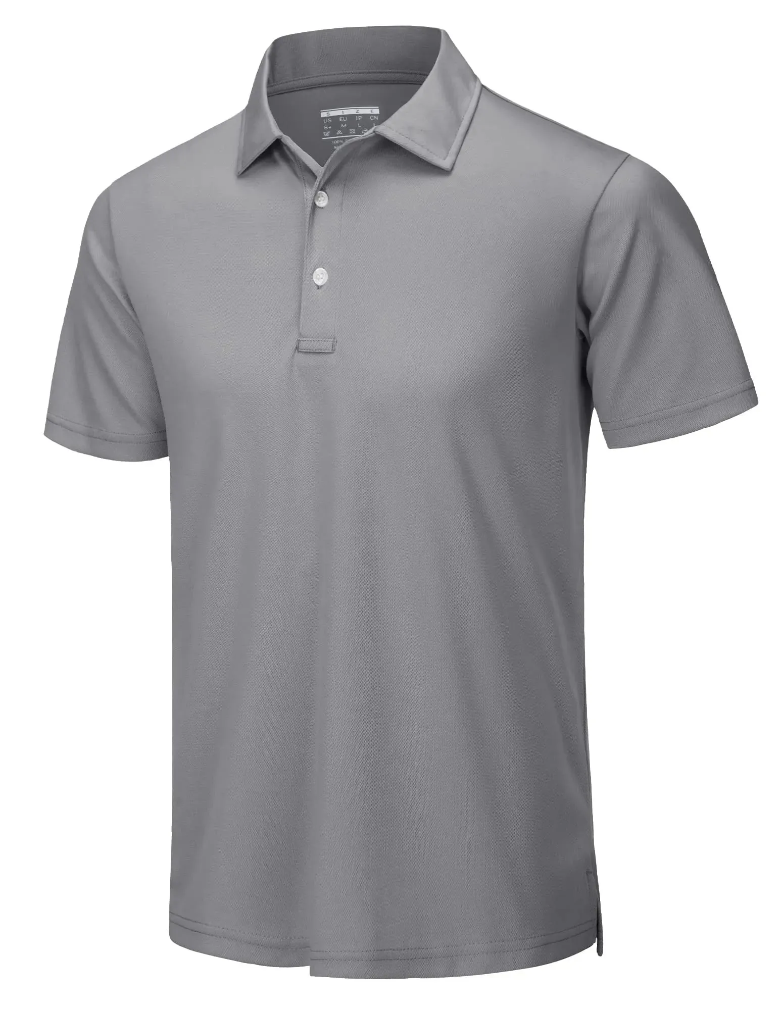 TACVASEN Summer Quick Dry Short Sleeve Polo Shirt