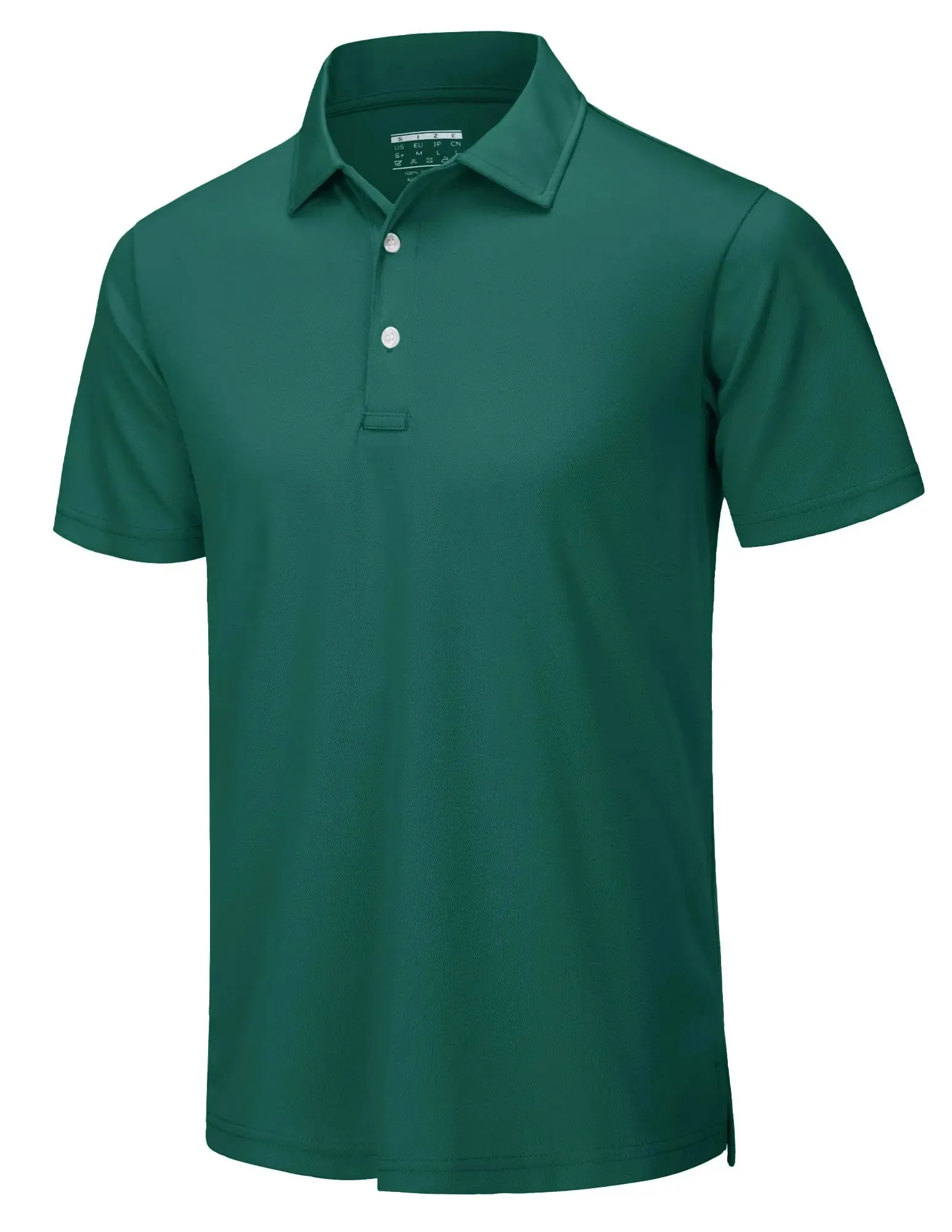 TACVASEN Summer Quick Dry Short Sleeve Polo Shirt