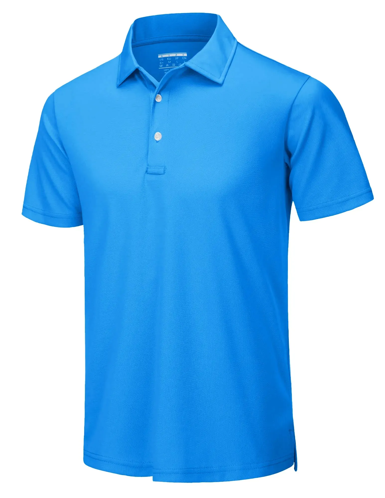 TACVASEN Summer Quick Dry Short Sleeve Polo Shirt