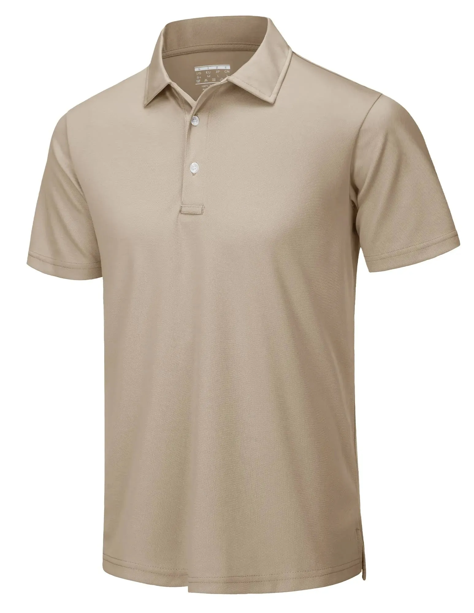 TACVASEN Summer Quick Dry Short Sleeve Polo Shirt