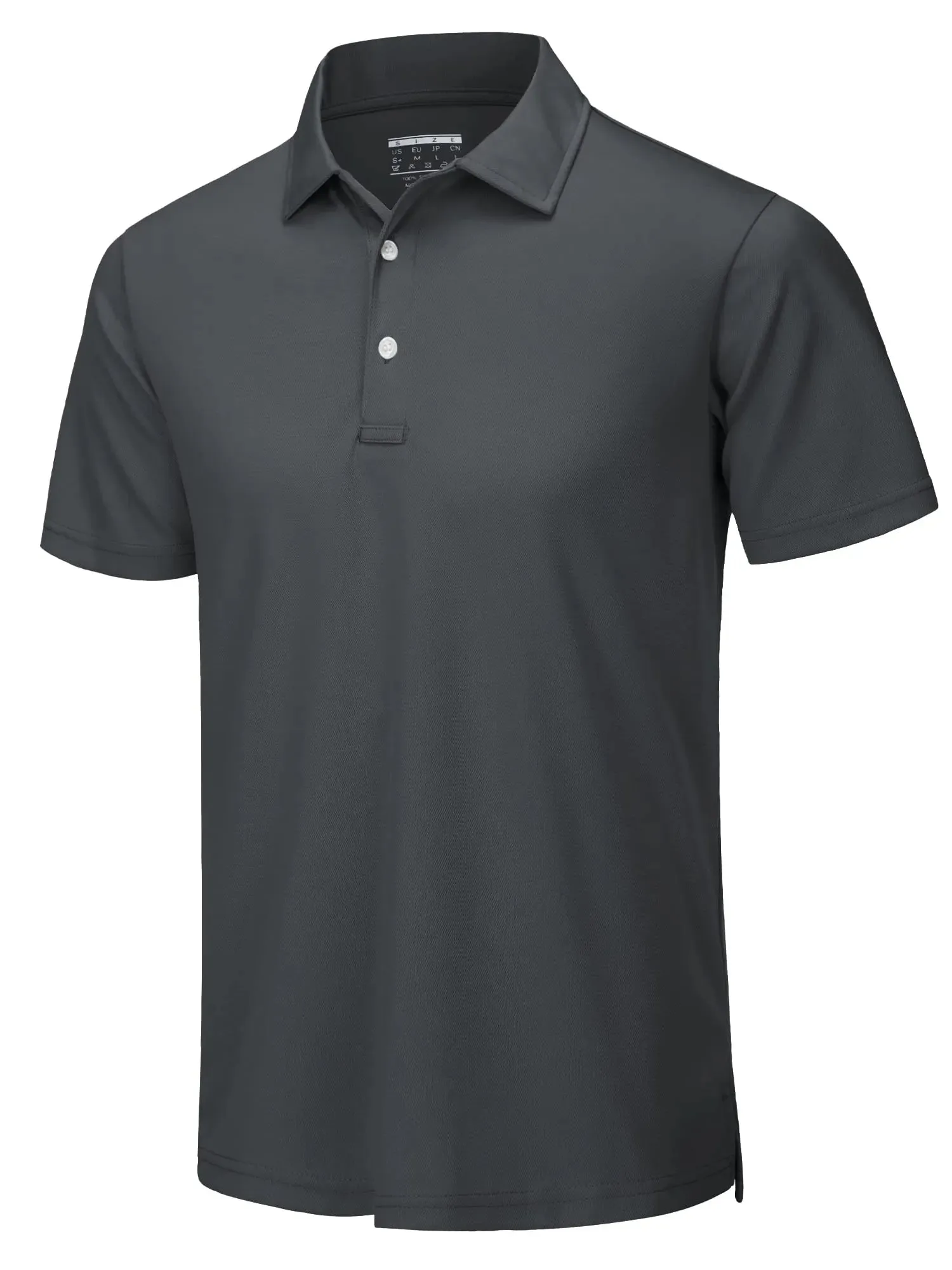 TACVASEN Summer Quick Dry Short Sleeve Polo Shirt
