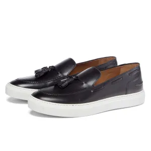 TASSEL SPORT SLIP ON | BLACK