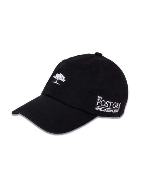 THE POST OAK | Logo Tree Cap | Black