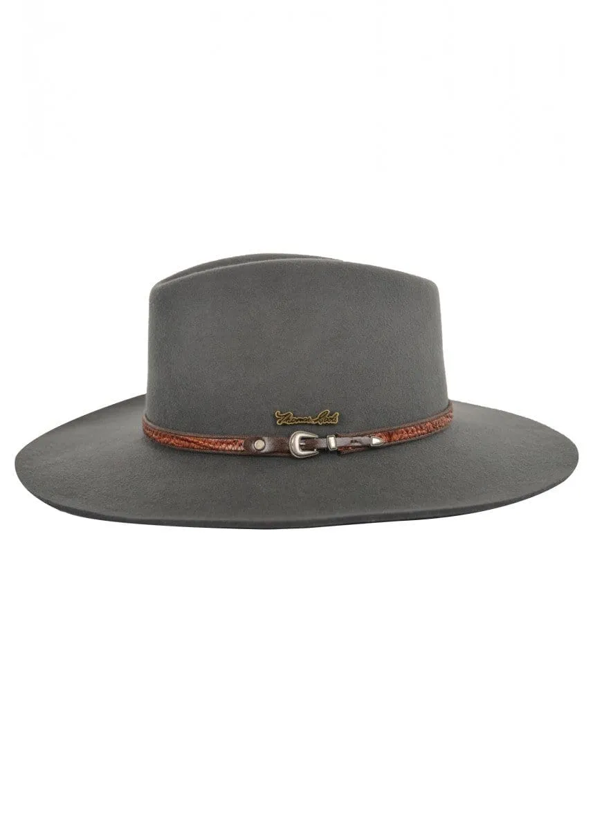 Thomas Cook Cooper Wool Felt Hat Charcoal (TCP1921HAT)