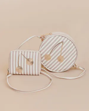 TIFFANYSK BAG - Peach off white