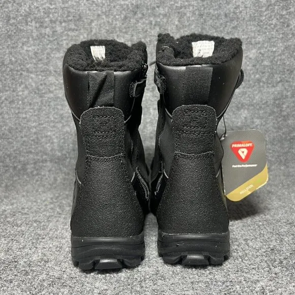 Timberland Chillberg Waterproof Boots Boys Size 2 Black Sherpa Lined