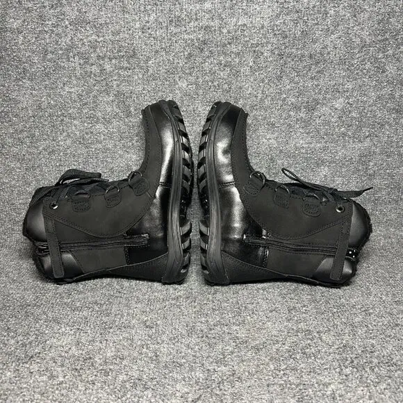 Timberland Chillberg Waterproof Boots Boys Size 2 Black Sherpa Lined
