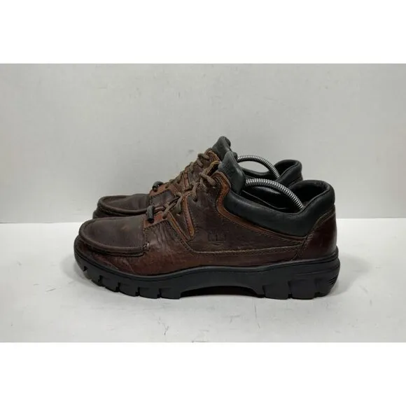 Timberland Gore-Tex Brown Leather Low Top Boots 37024 Men’s Size 11 Shoes