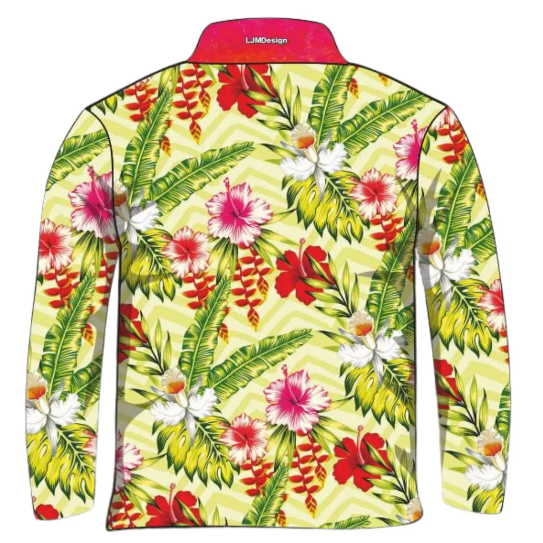 Tropical | Chevron Tropical Fishing Shirt ★Pre-Order★