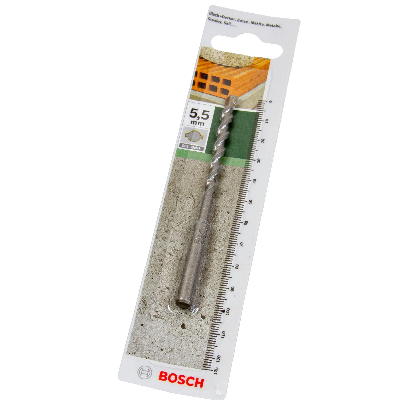 Uneo Betonbohrer SDS-Quick, Ø 4 - 10 mm, Steinbohrer, Hammerbohrer