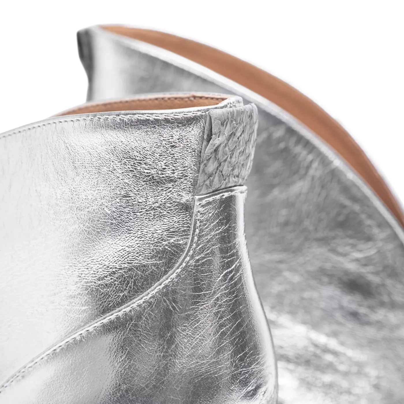 Valentine Low Cut Metallic - Silver