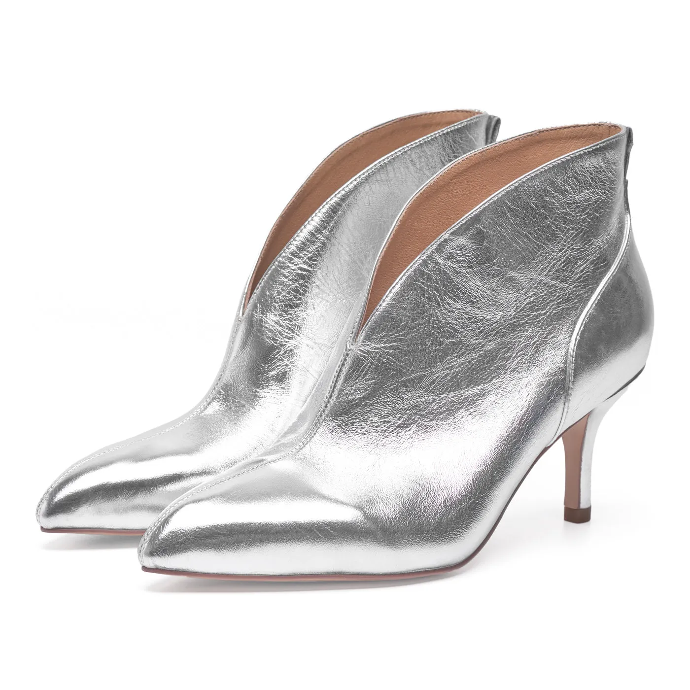 Valentine Low Cut Metallic - Silver