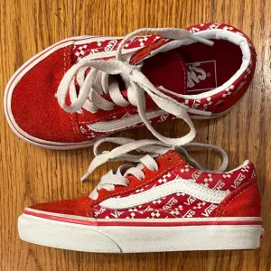 Vans Kid’s Suede Sneaker, Red