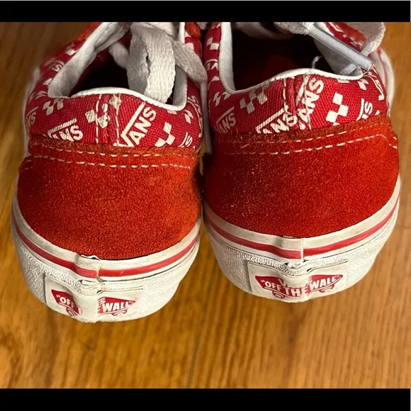 Vans Kid’s Suede Sneaker, Red