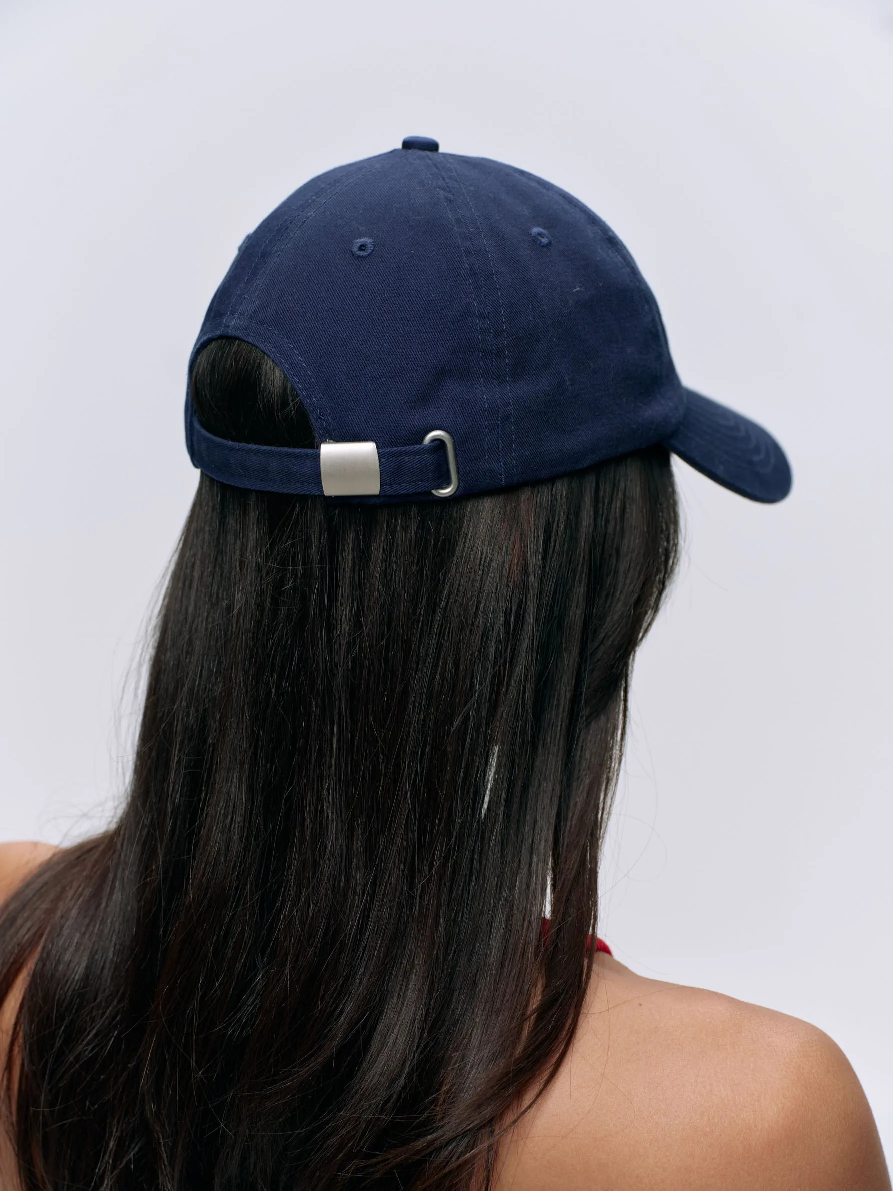 Varsity Cap  - Navy Blue/Red