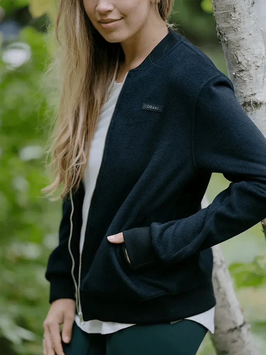 Veste Bomber Évasion - Noir