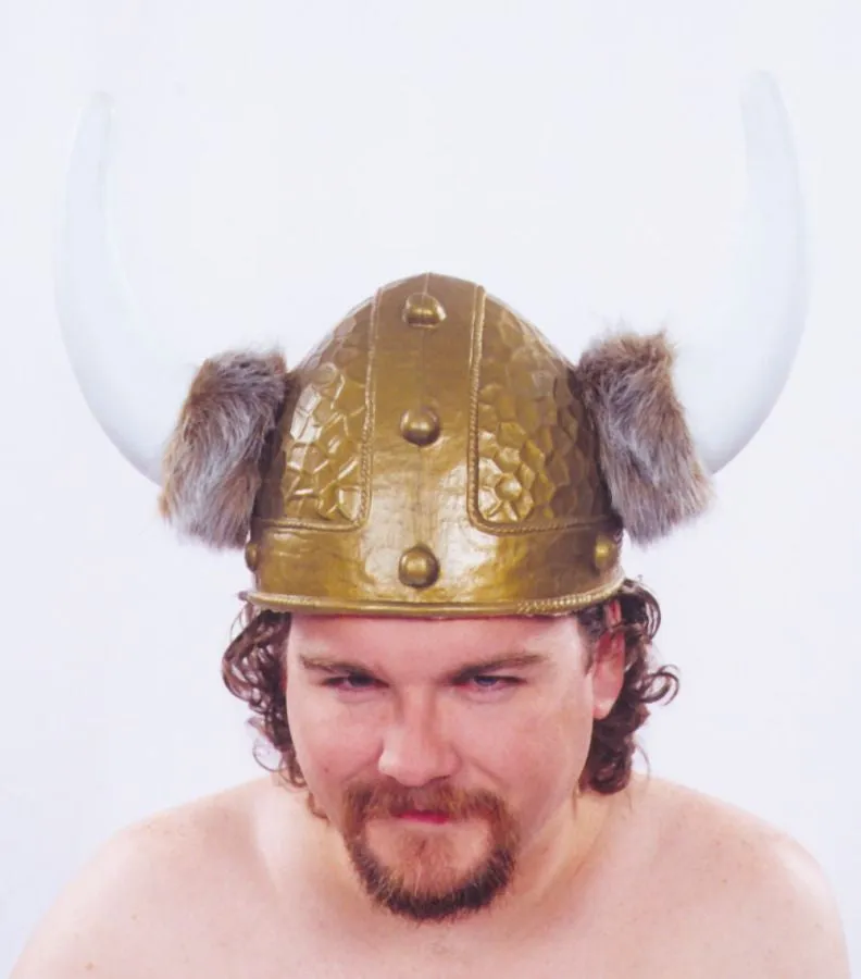 Viking Helmet Gold One Size