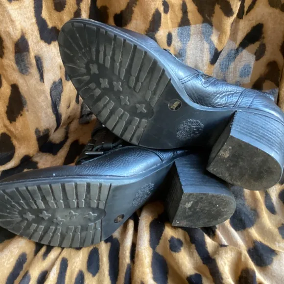 Vince Camuto Black Leather Boots