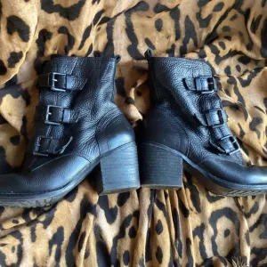 Vince Camuto Black Leather Boots