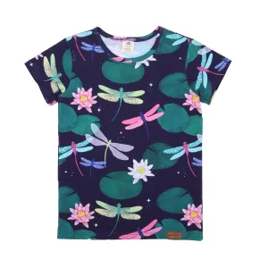 Walkiddy Colourful Dragonflies Short Sleeve T-Shirt - Size 98