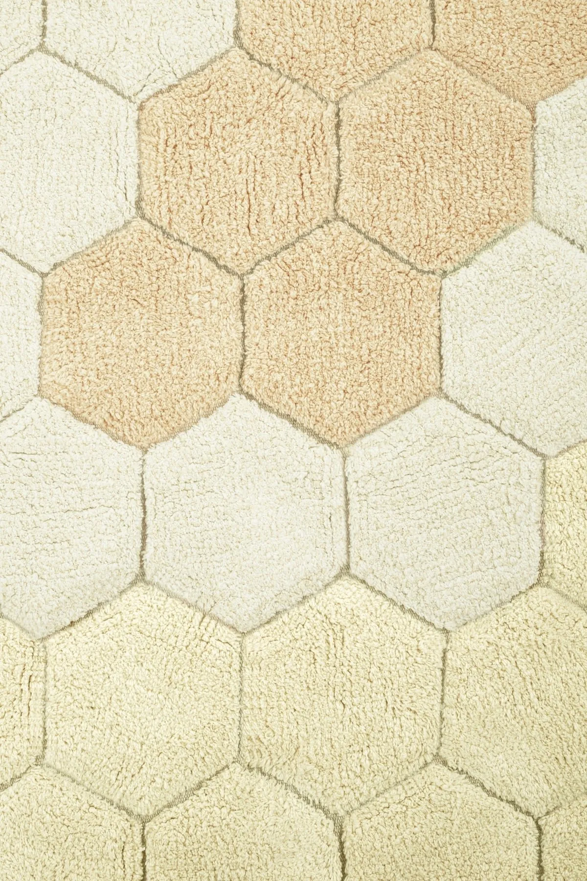 Washable Round Honeycomb Rug by Lorena Canals