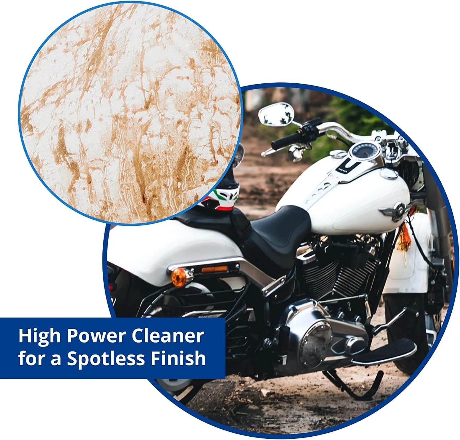 Wash&Shine 66 Waterless Motorcycle Cleaner – 4x16.9 fl. oz (Refill Pack)