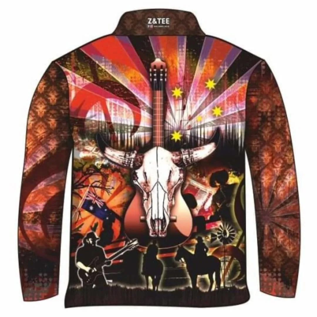 Western | Country Music Rusty Fishing Shirt ★Pre-Order★