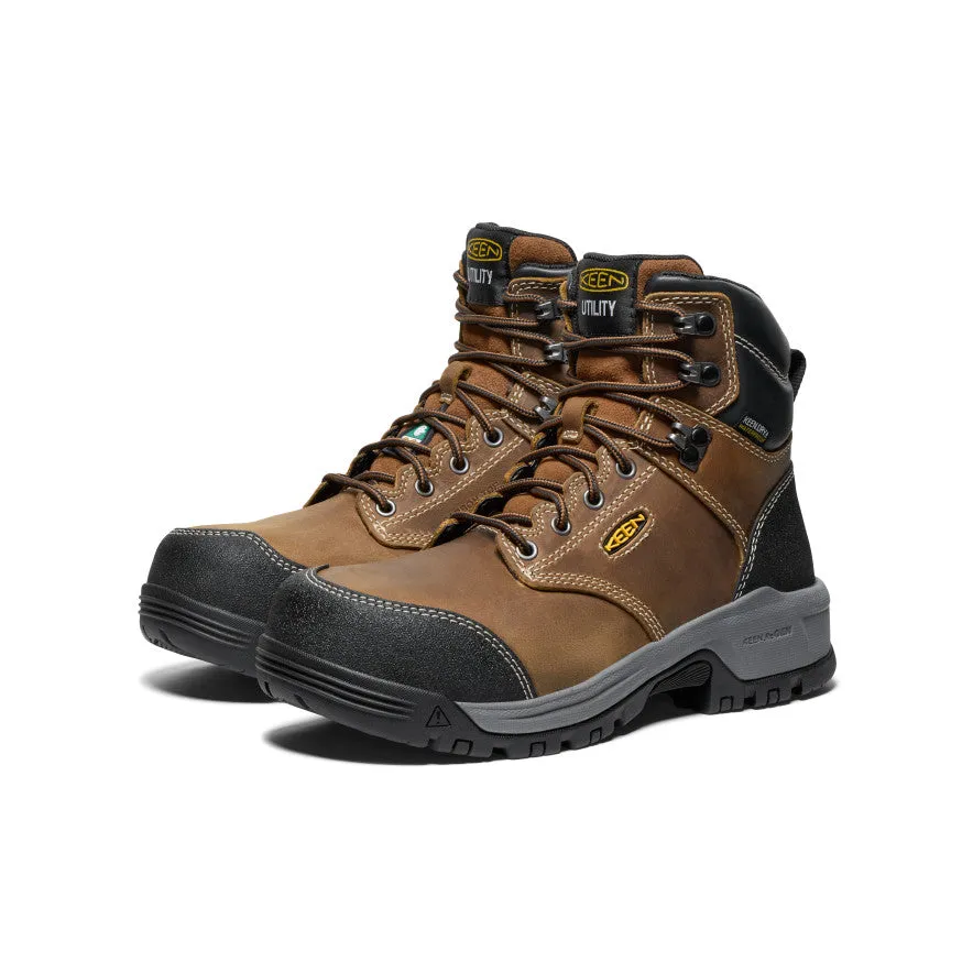 Women's CSA Evanston 6" Waterproof Boot (Carbon-Fiber Toe) (Wide)
