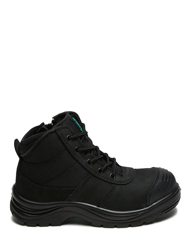 Womens Tradie Safety Boot - Black