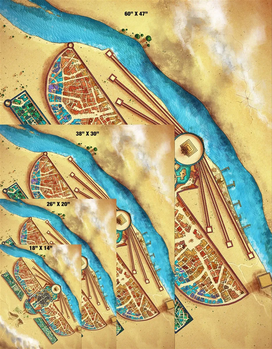 Y’Mataar City Fantasy Map