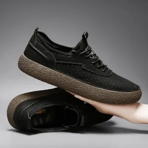 ZANE LEATHER SNEAKERS