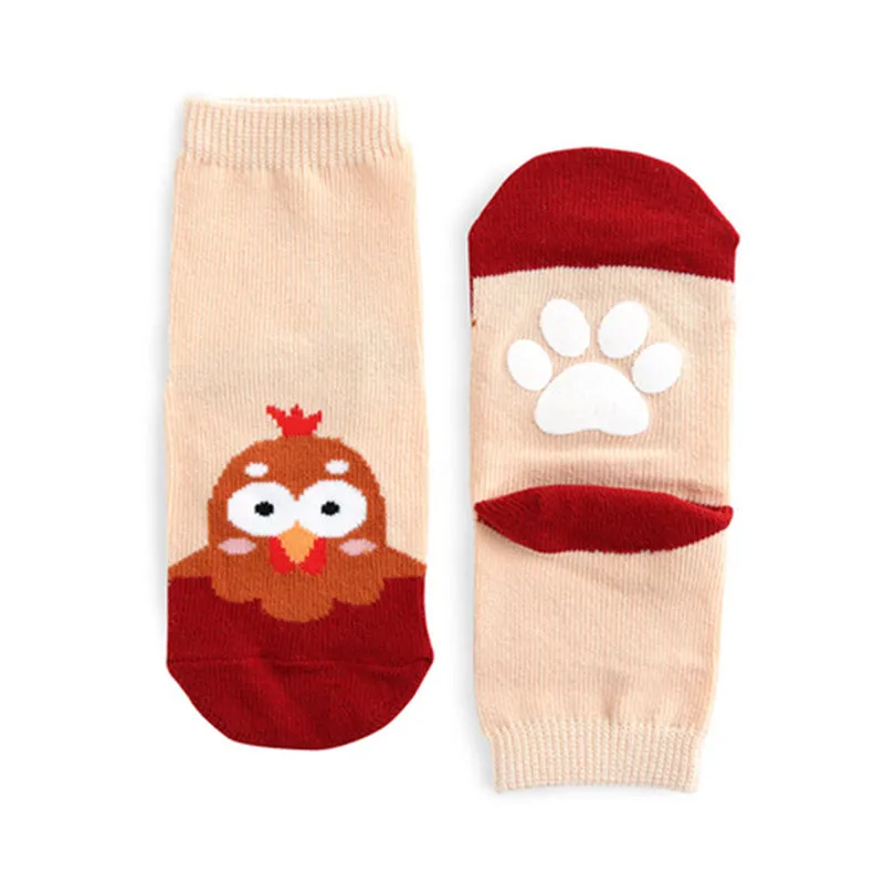 Zoo Chicken Non-Slip Socks V1285