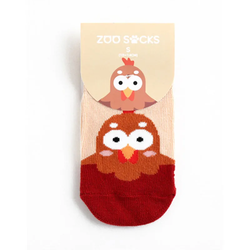 Zoo Chicken Non-Slip Socks V1285