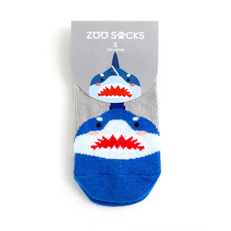 Zoo Shark Non-Slip Socks V1115