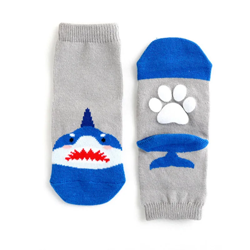 Zoo Shark Non-Slip Socks V1115