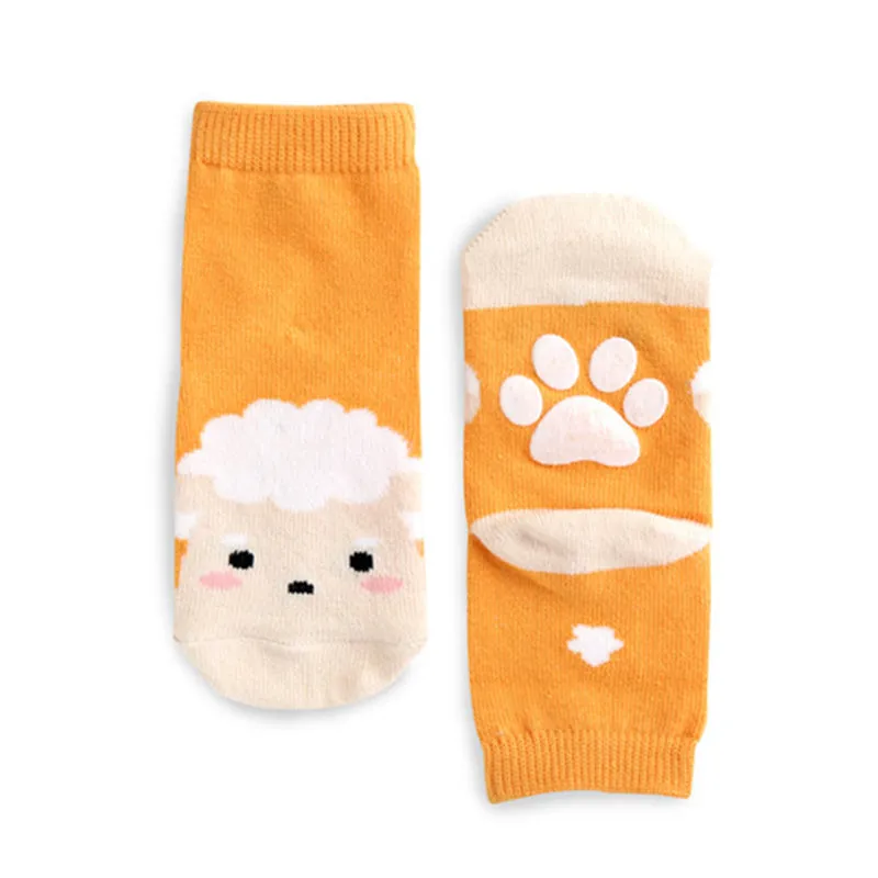 Zoo Sheep Non-Slip Socks V1145