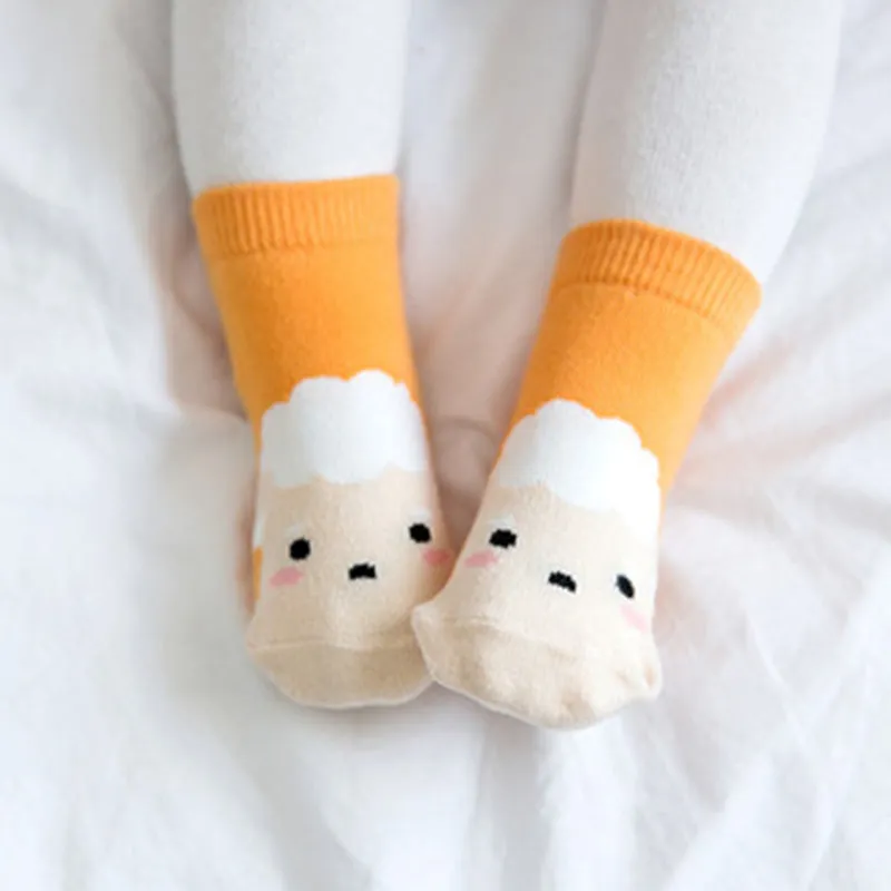 Zoo Sheep Non-Slip Socks V1145